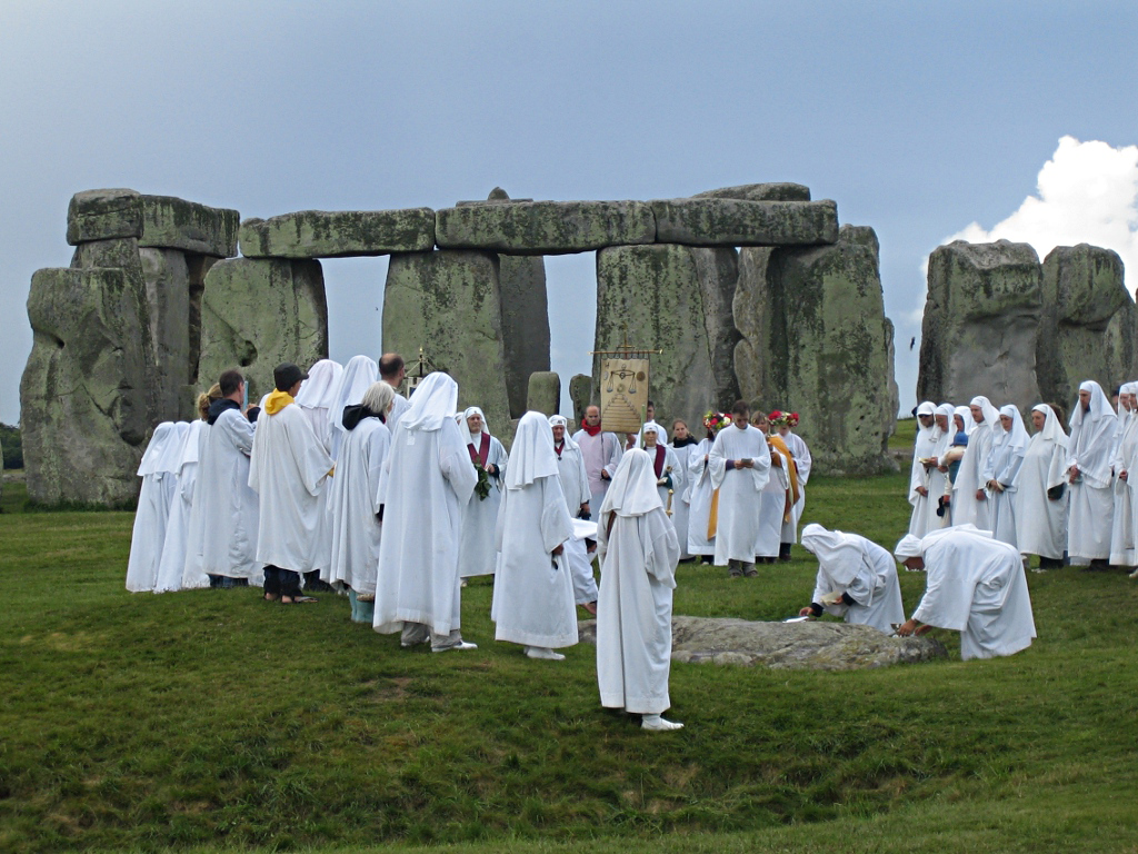 Druids at Stonehenge