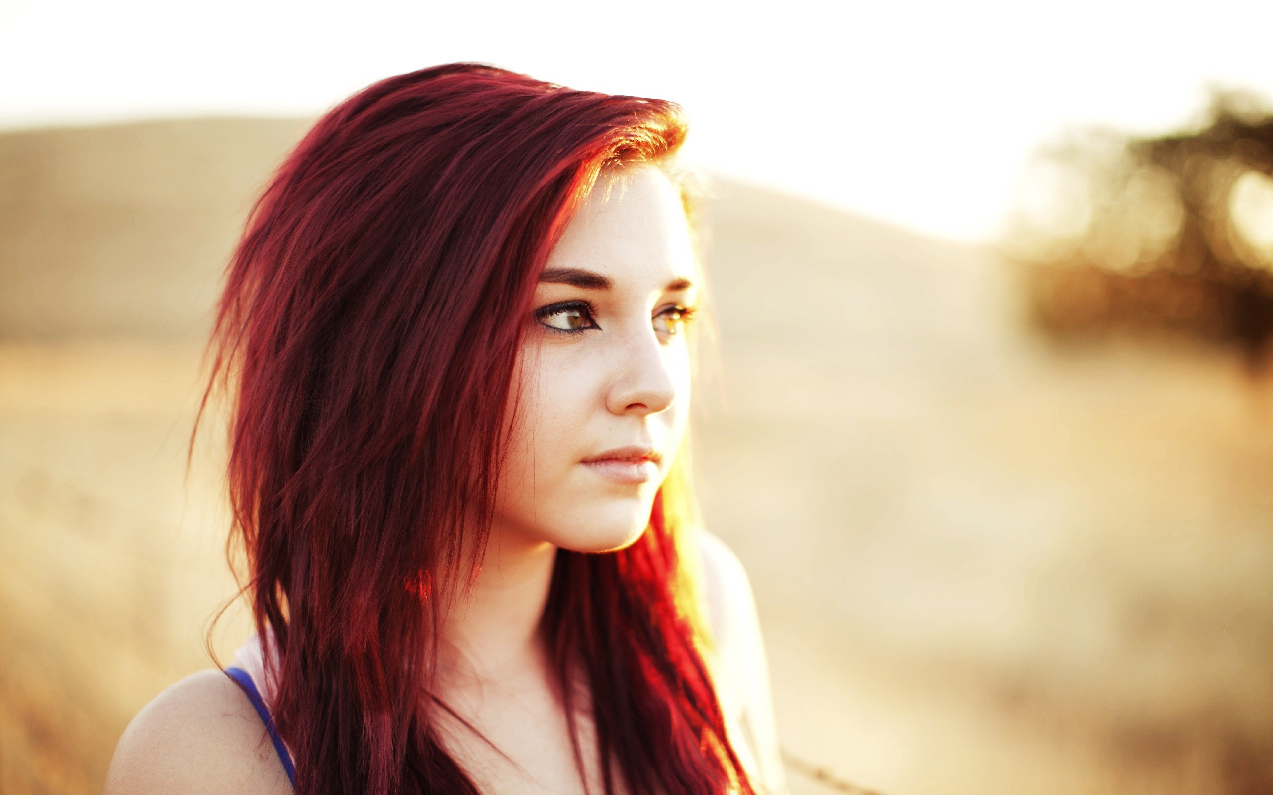 Stunning Red Hair Wallpaper