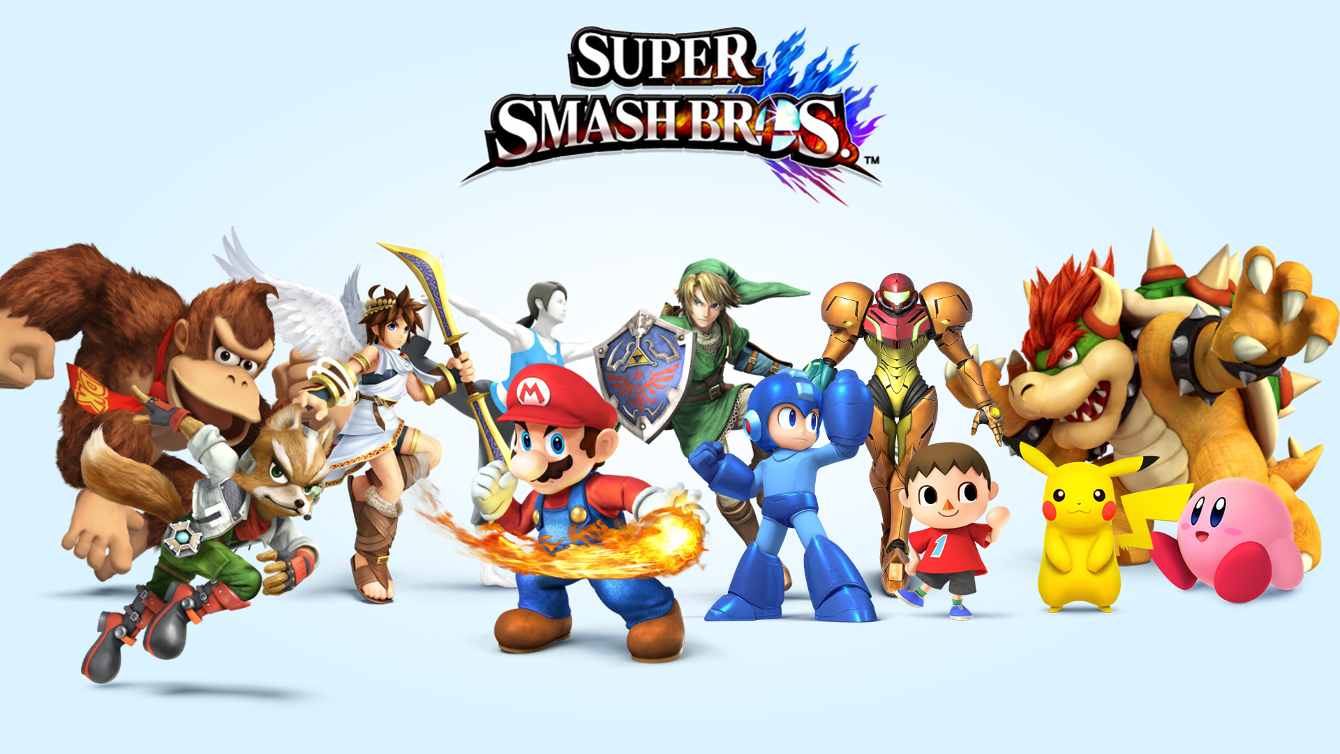 Super Smash Bros 4 Characters Wallpaper [HD] (Volume 1) ...