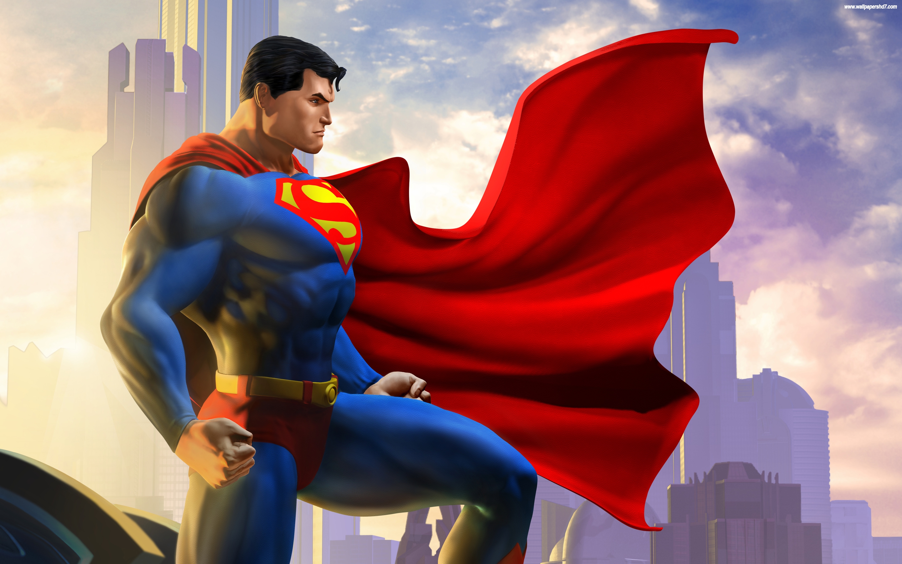 DOWNLOAD WALLPAPER Dc Universe Superman - FULL SIZE ...