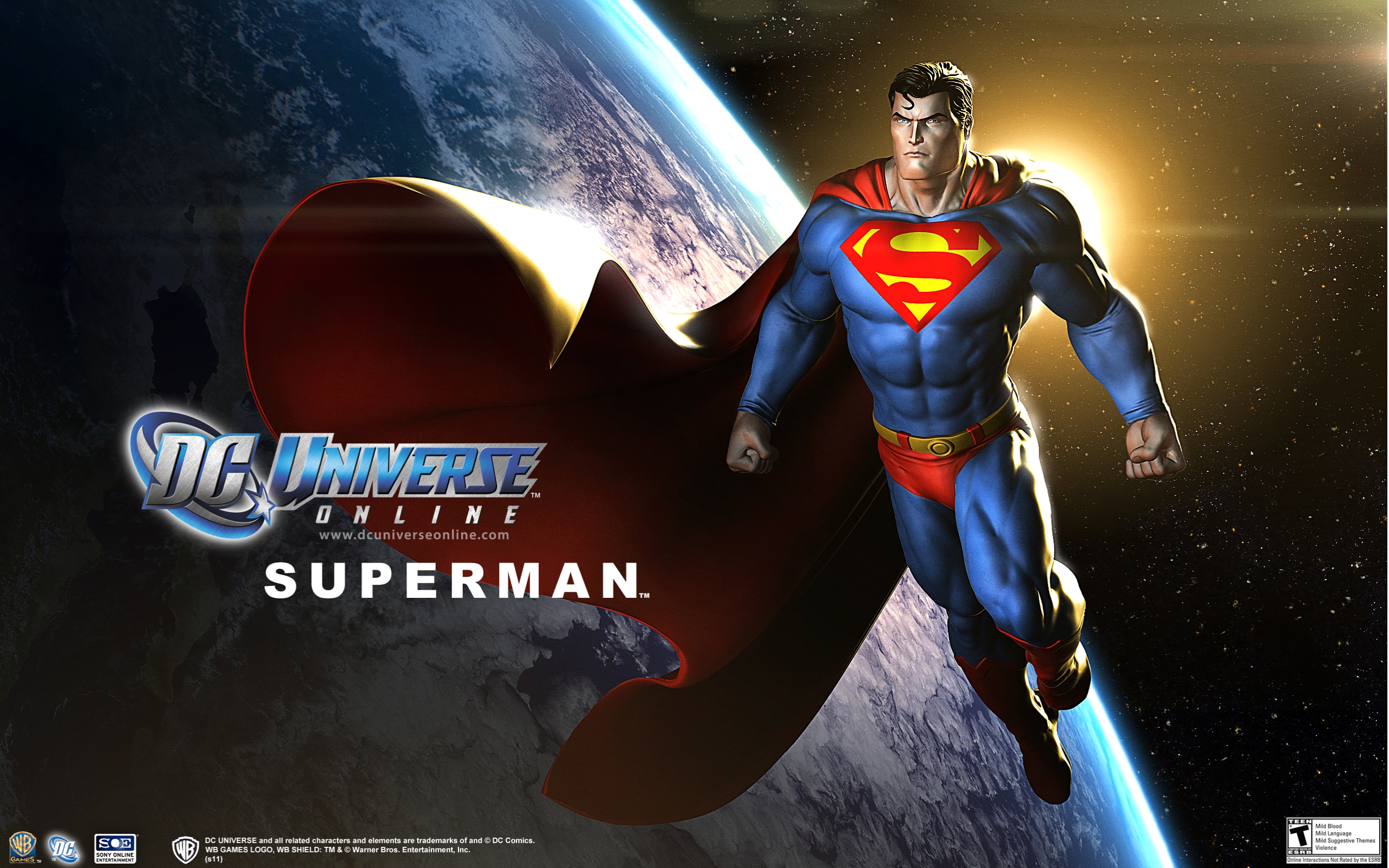 DC Universe Online Superman Wallpaper