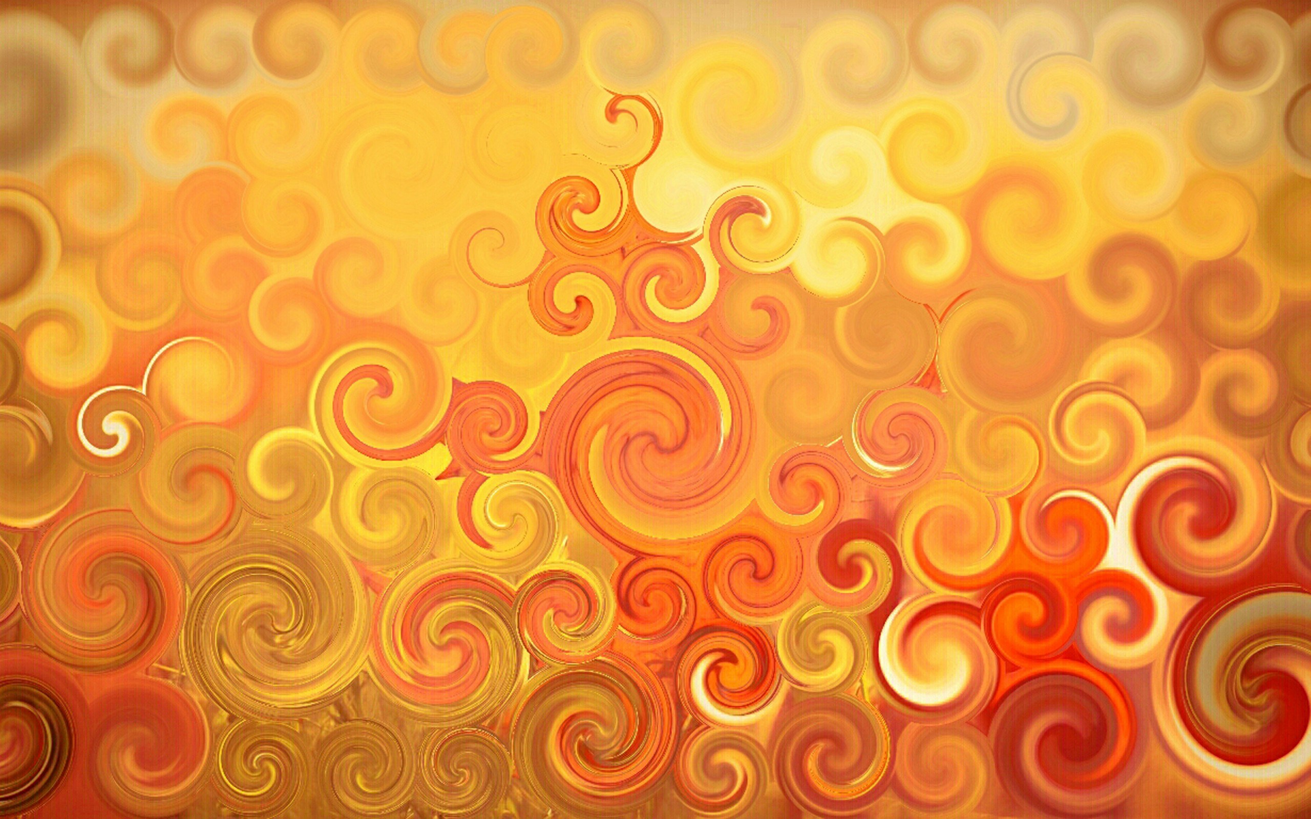 Swirls Circles Colors Art