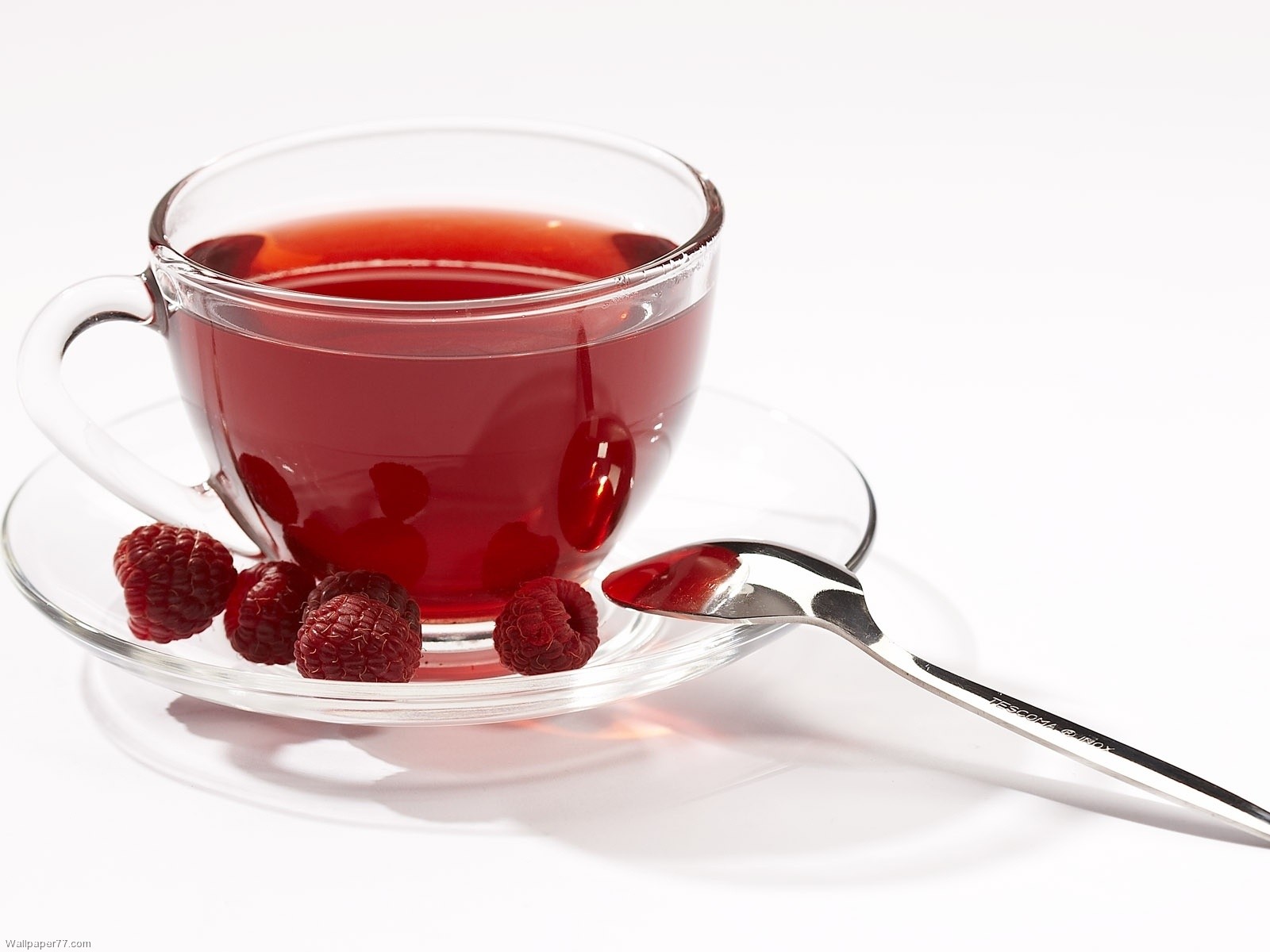 Raspberry Tea Cup