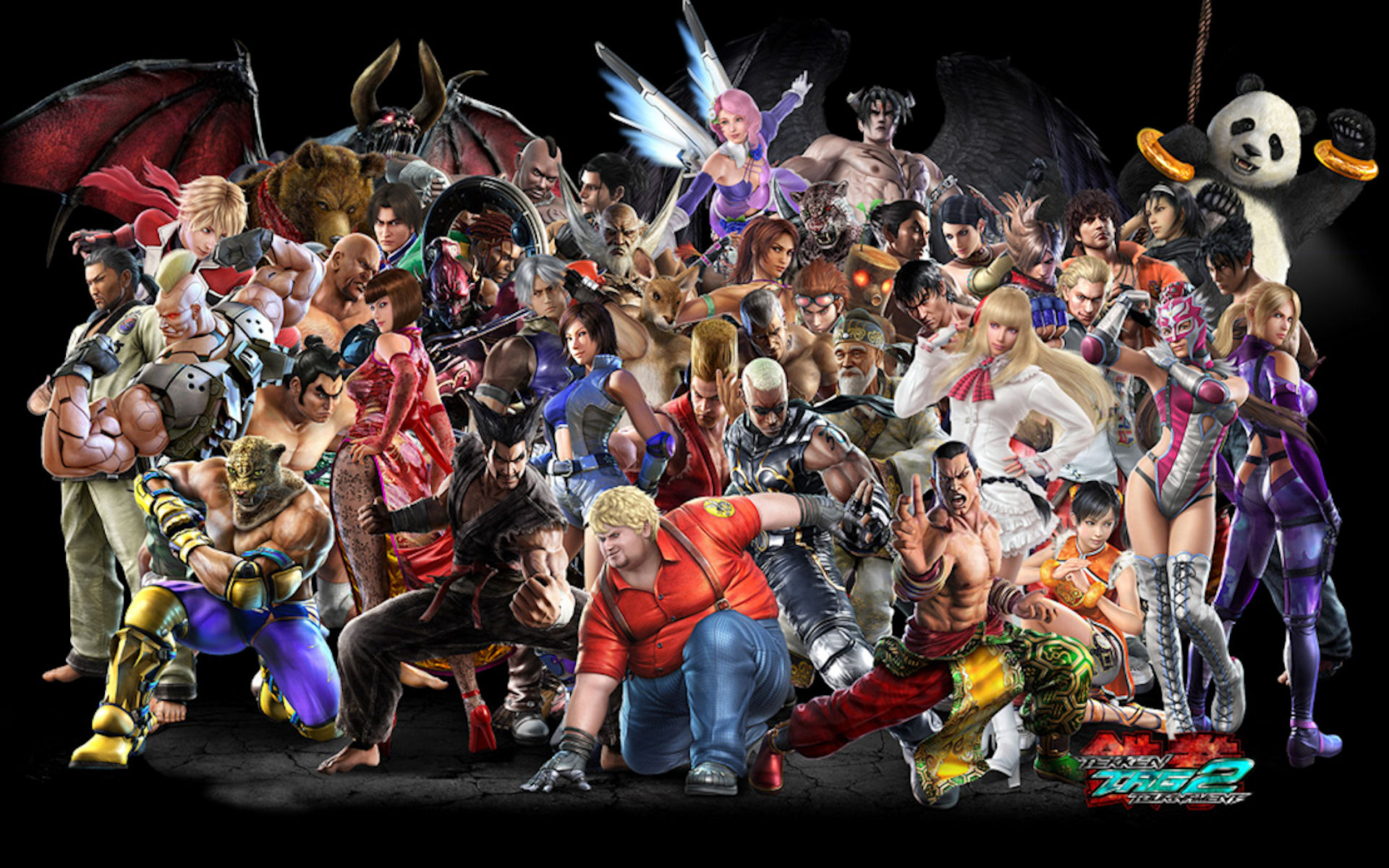 Tekken Tag Tournament 2 Roster Wallpaper