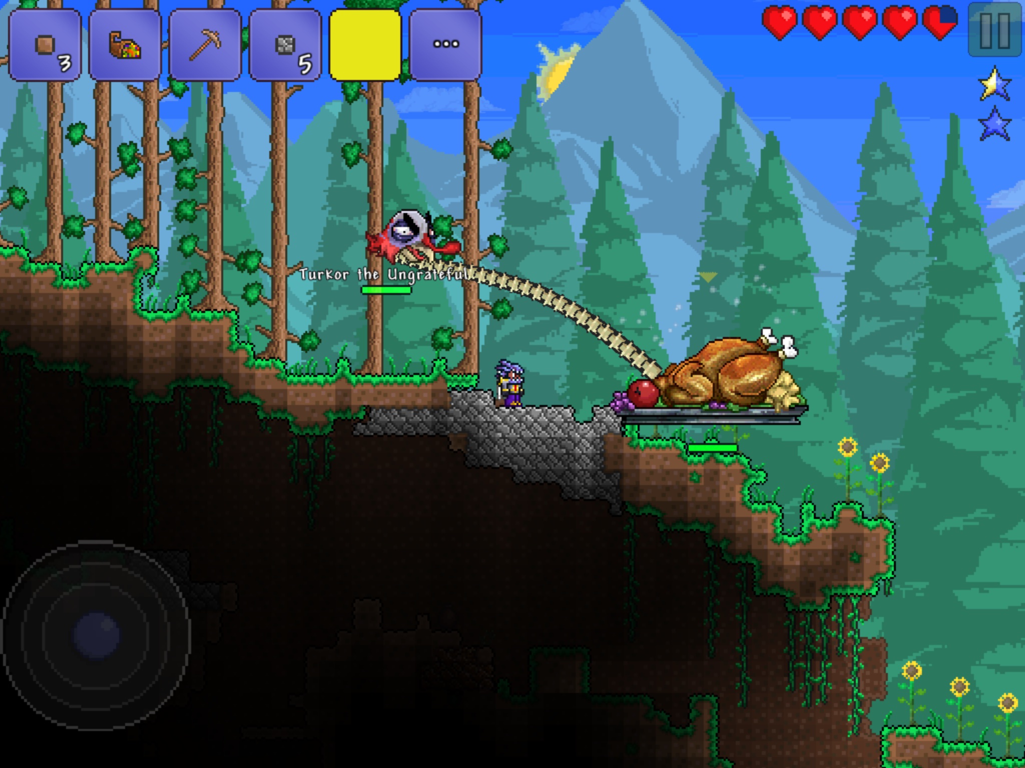 In the spirit of Thanksgiving this holiday season, we're unleashing the terrifying Turkor the Ungrateful turkey boss for players to battle in Terraria.