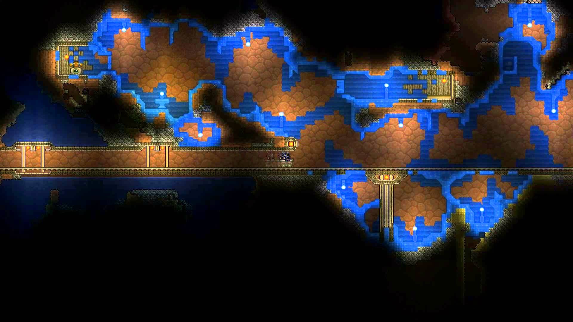 Terraria 1.2.4 Minecart Preview