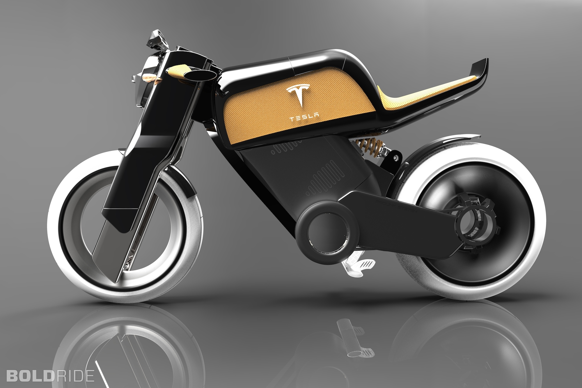 2014 Tesla Motorcycle Concept by Marco De Toma 1280 x 1080