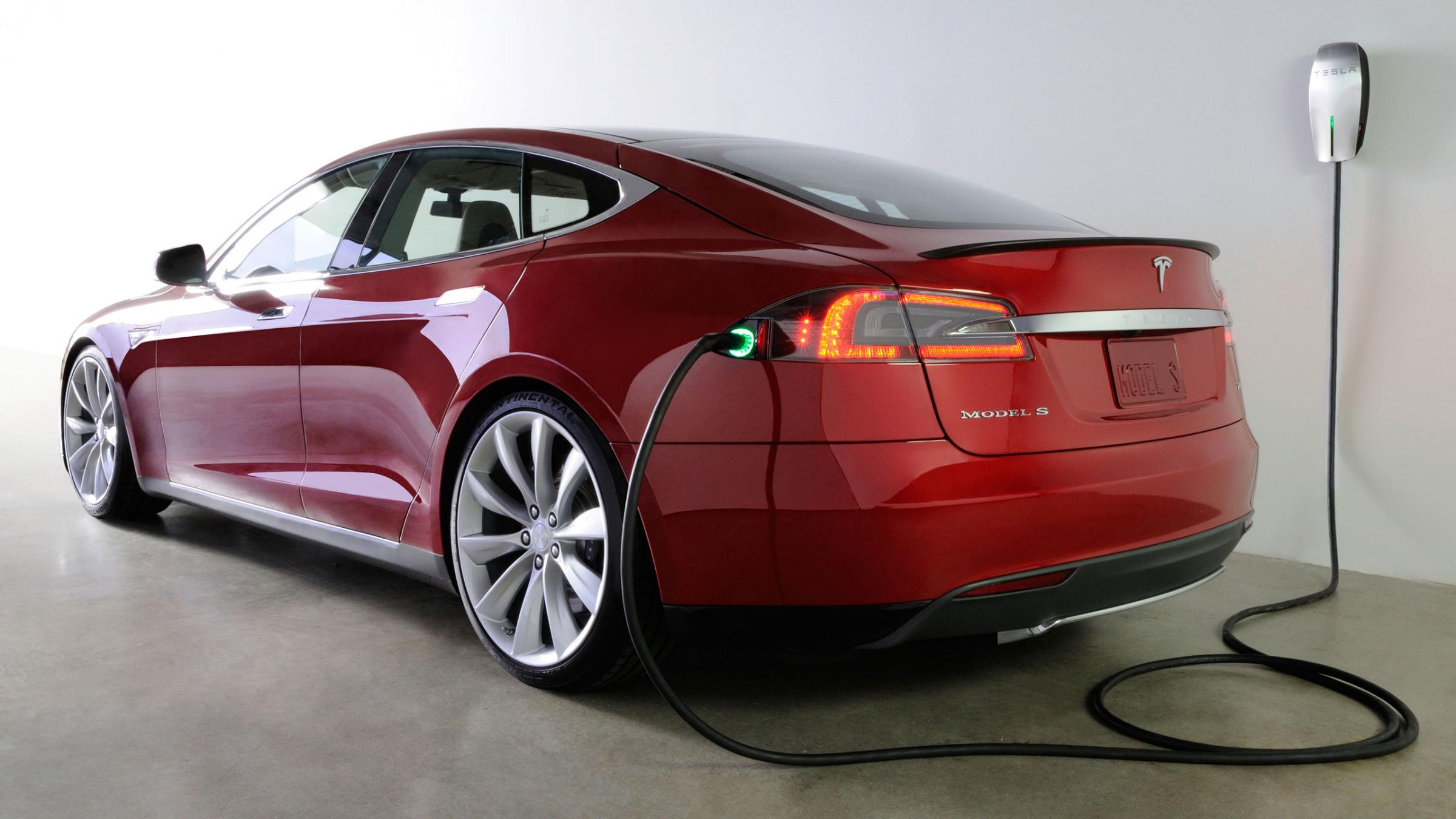 Charging. Charging. Tesla