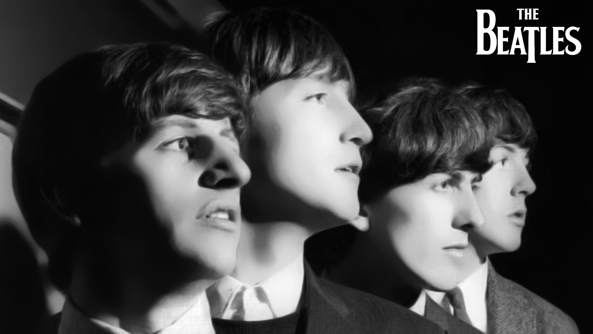 The Beatles Face Photos Wallpaper