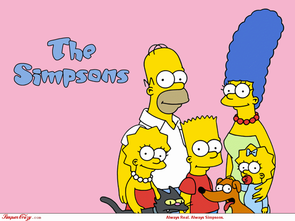 The Simpsons Family 1024×768