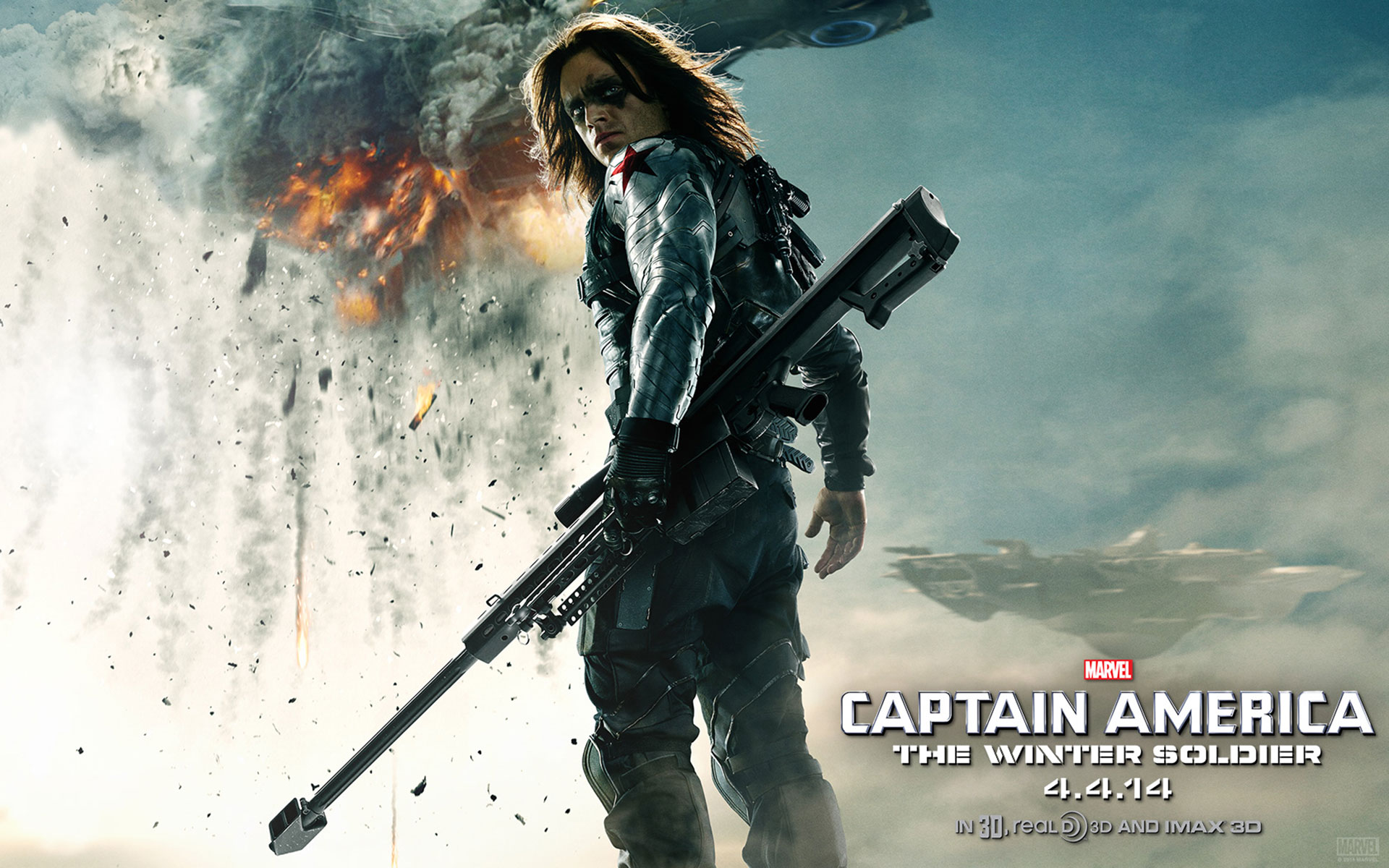 Captain America The Winter Soldier Villian HD Wallpaper