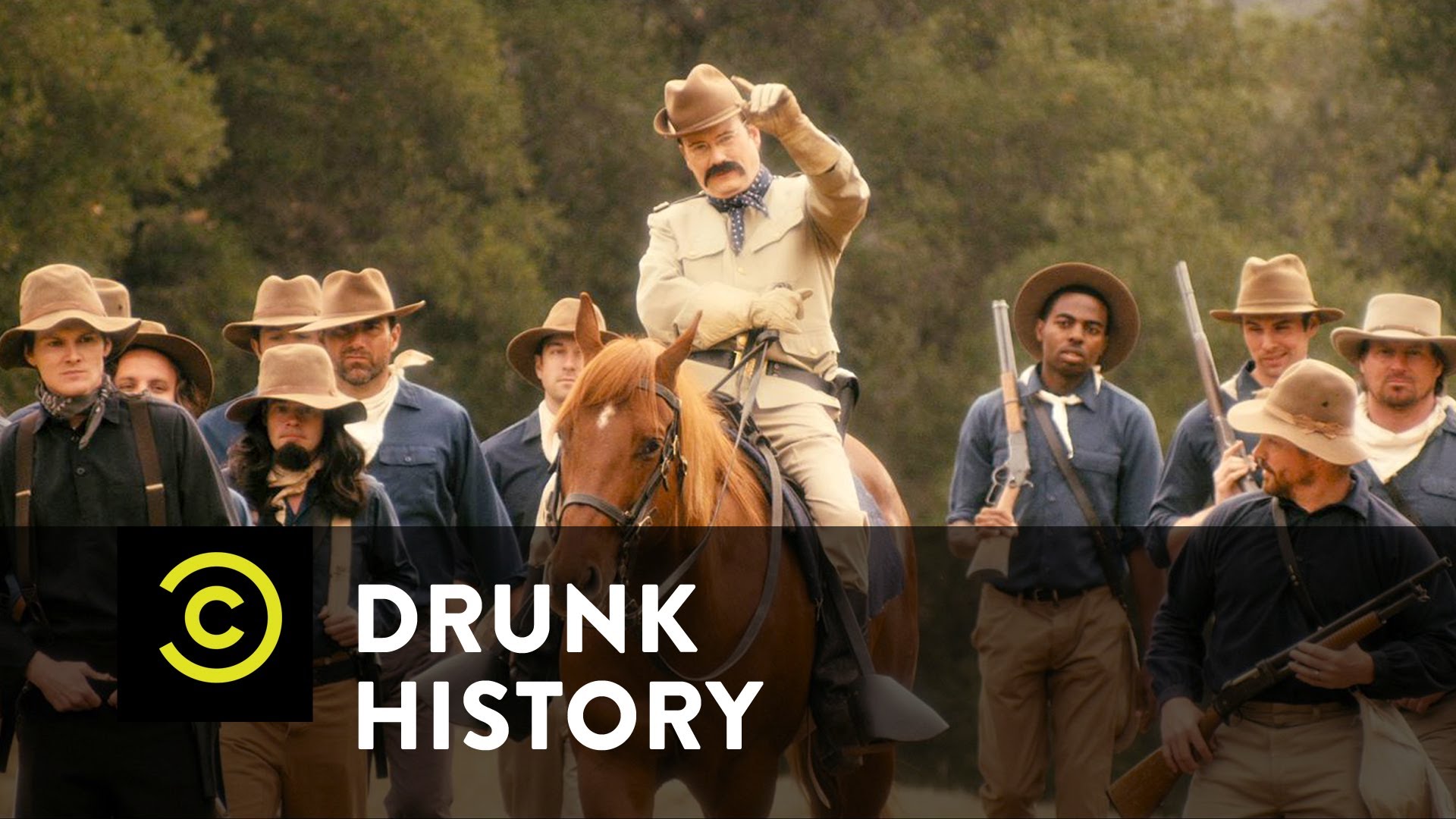 Drunk History - Teddy Roosevelt and the Rough Riders