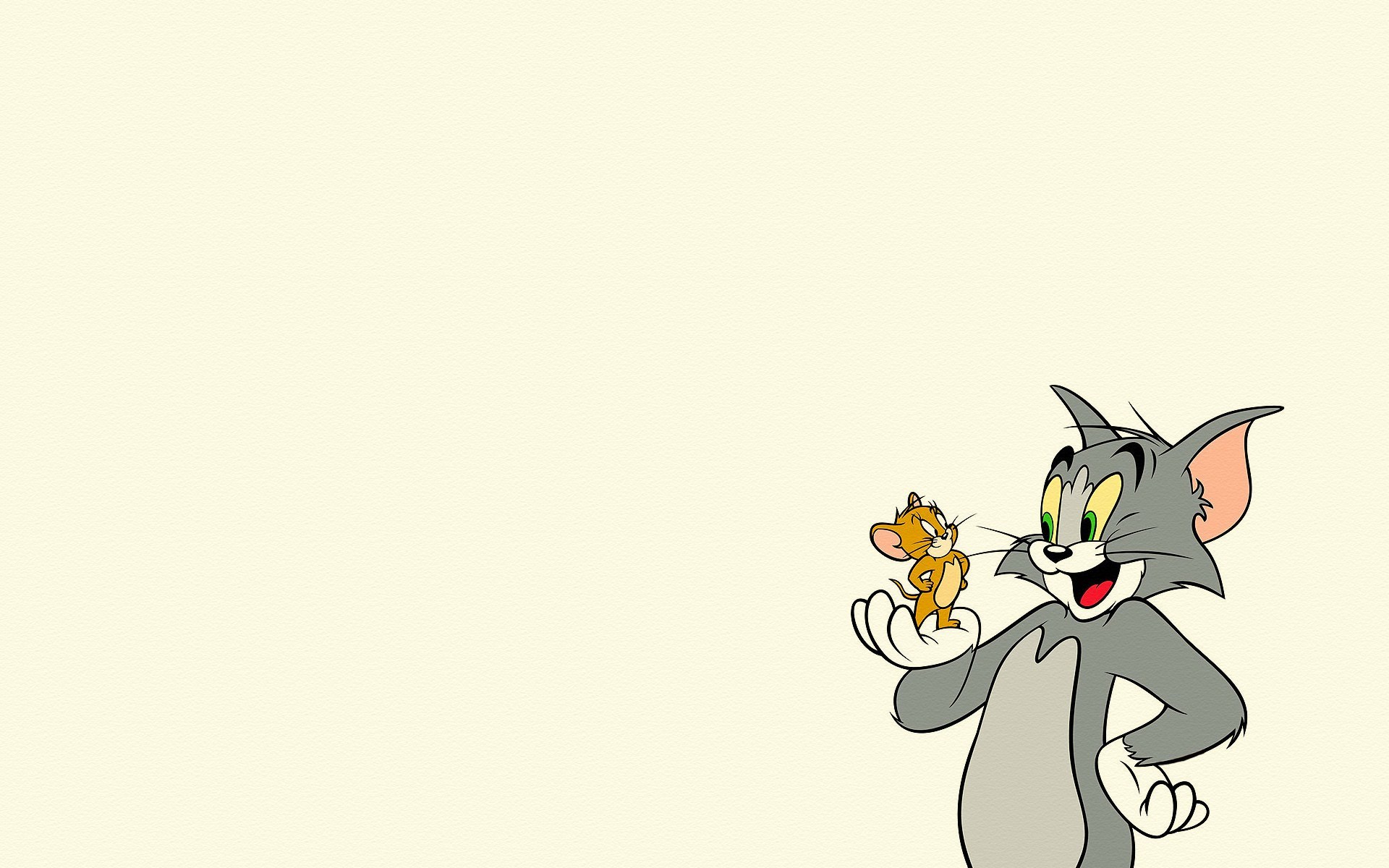 Tom and Jerry Cat Look Cartoon