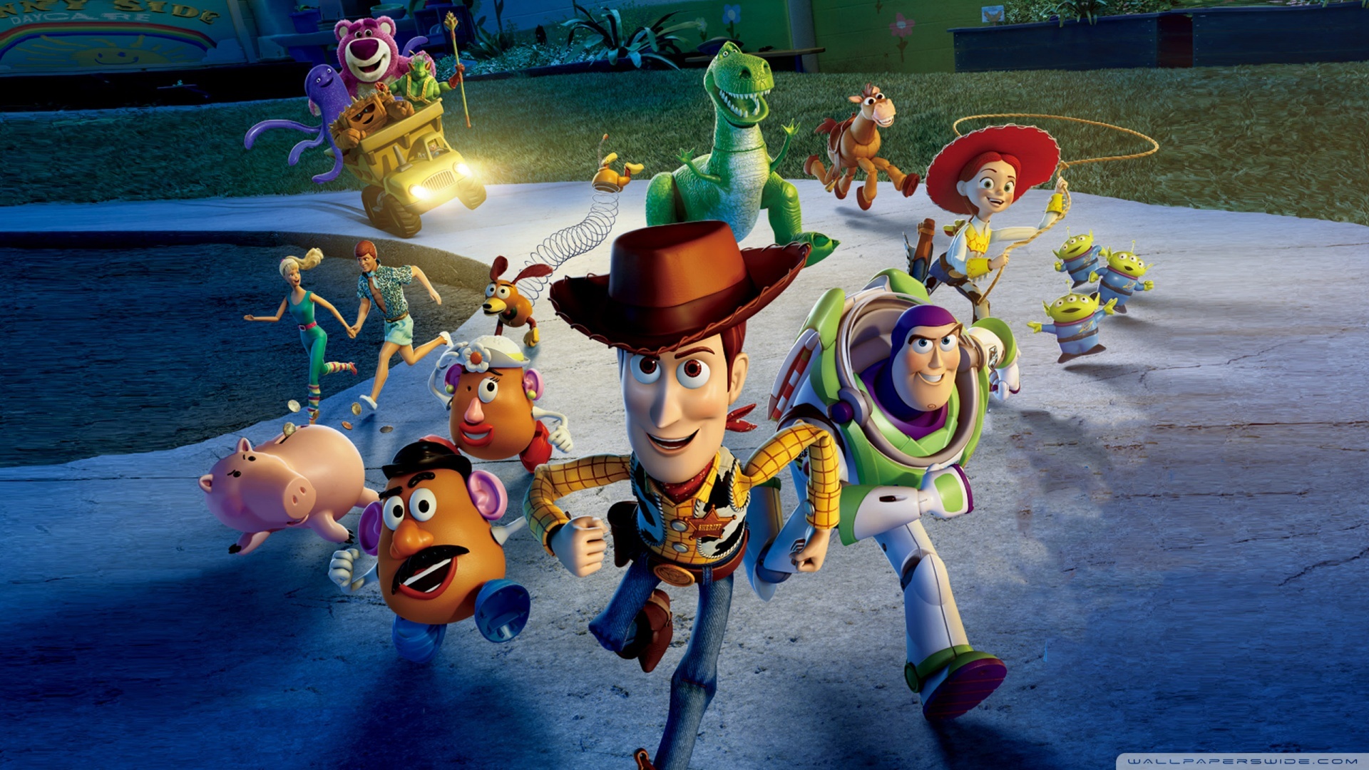 Toy Story 3 Great Escape HD Wide Wallpaper for Widescreen