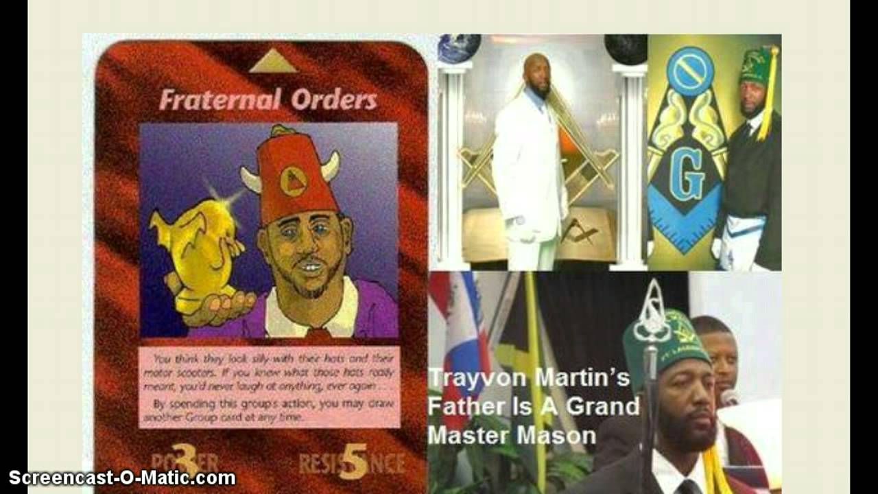 Trayvon Martin's Father is "Illuminati Grand Master Mason" of the Boule Society!