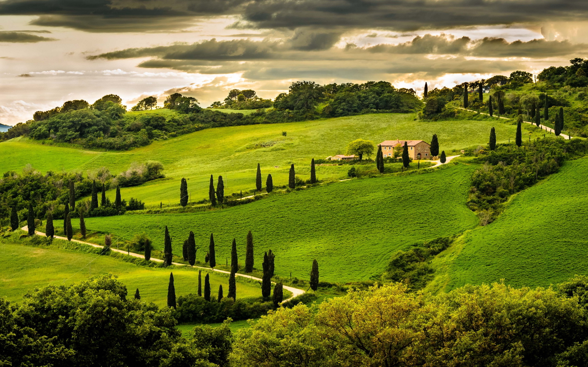 Umbria italy landscape