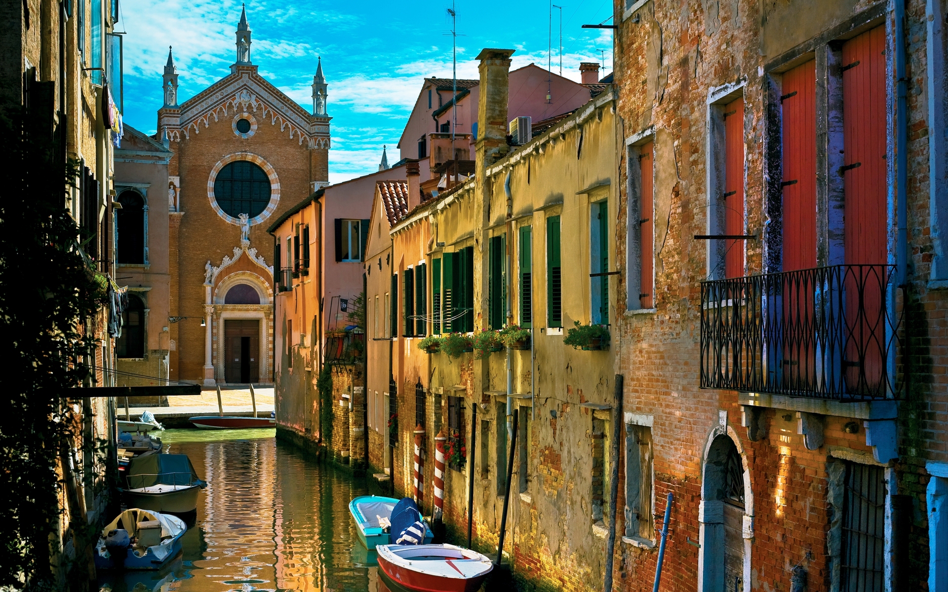 Venice Water Alleyways Wallpapers Pictures Photos Images · «