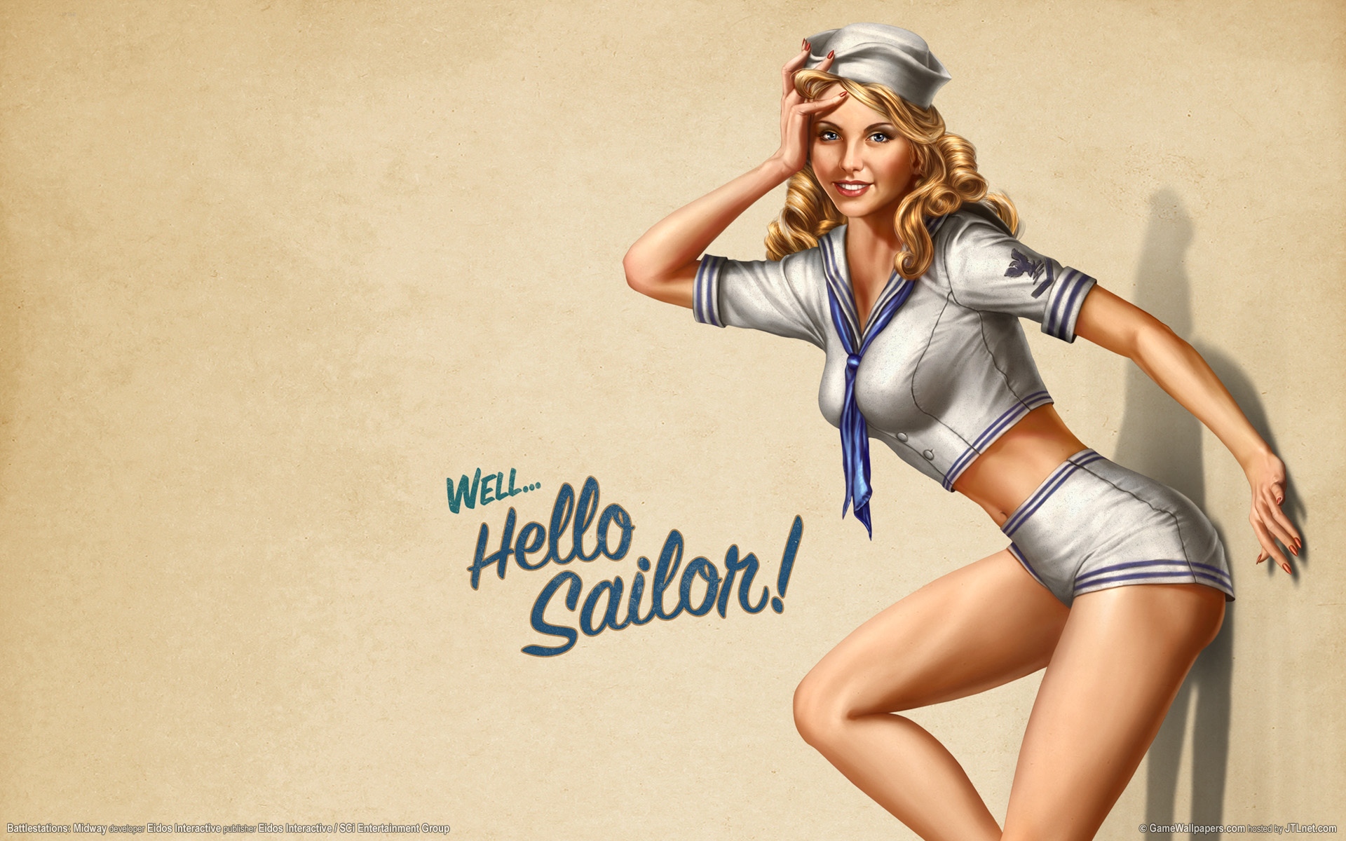 Vintage hello sailor
