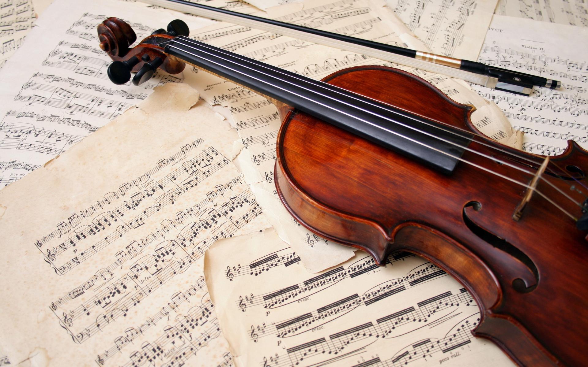 violin music wide hd wallpaper