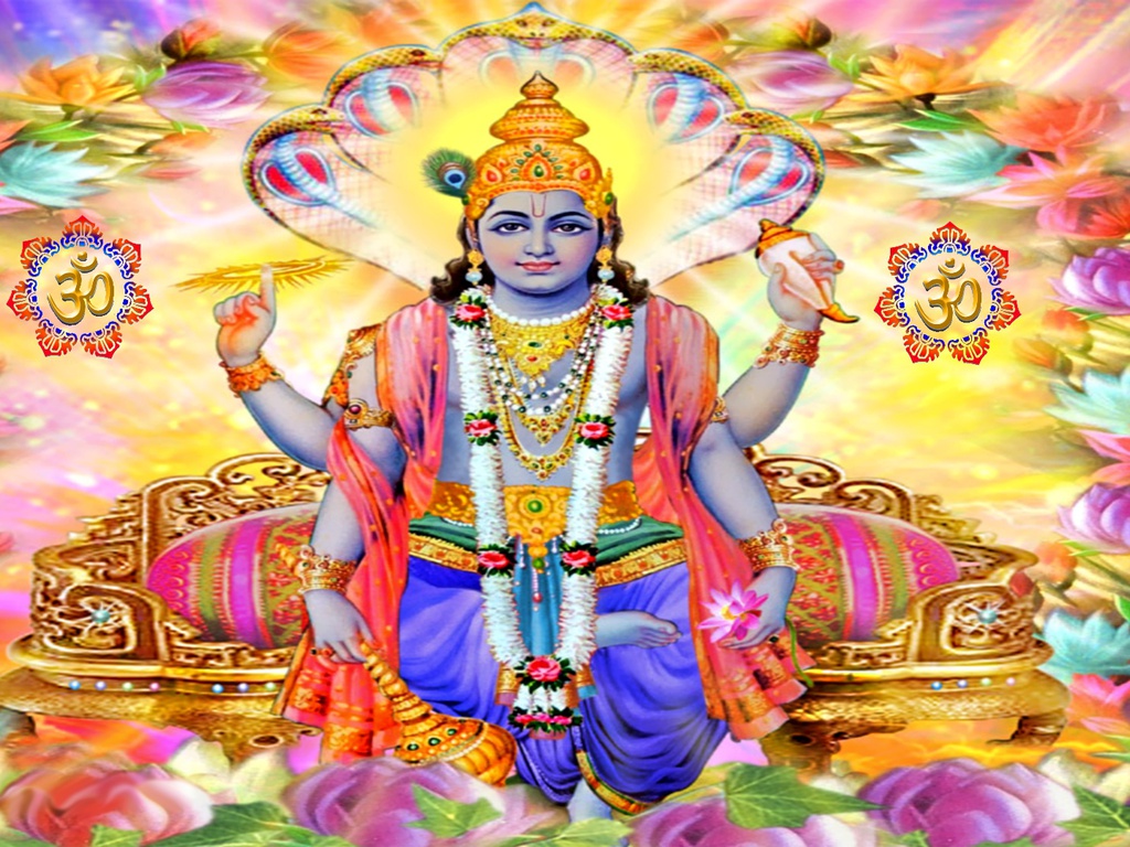 Hindu God Lord Vishnu HD Wallpapers
