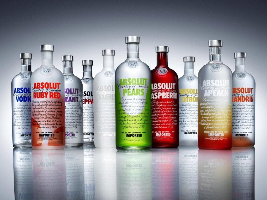 absolut vodka original bottle design