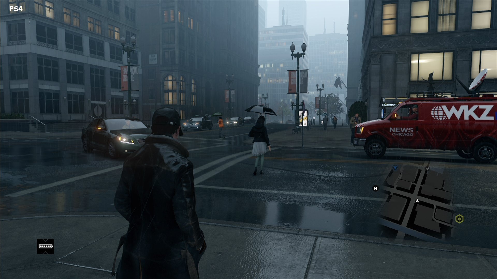 Watch Dogs Direct-Feed Gameplay PS4