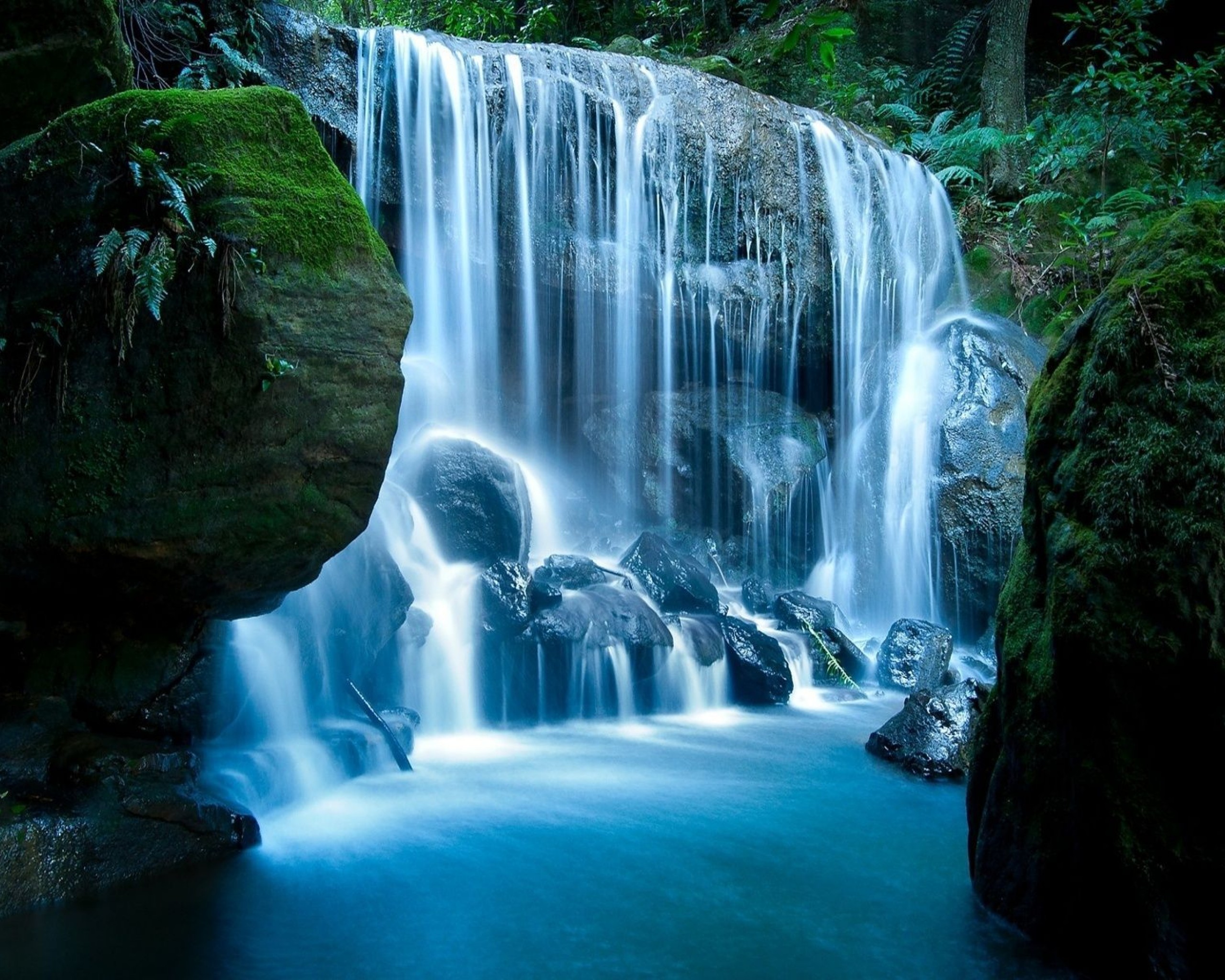 nature beautiful waterfall wallpaper