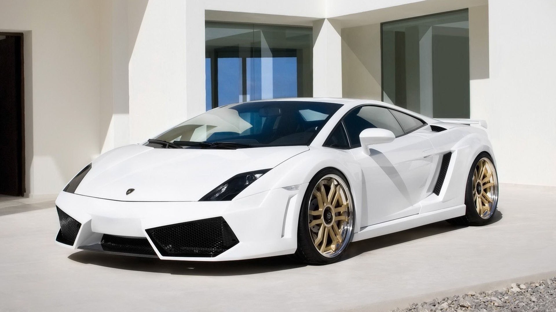 Lamborghini Gallardo white #9