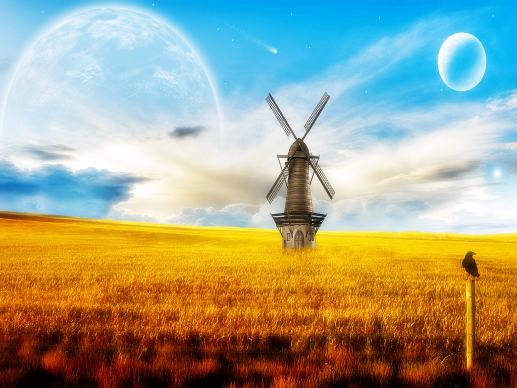 Awesome Windmill Wallpaper Pictures 73917