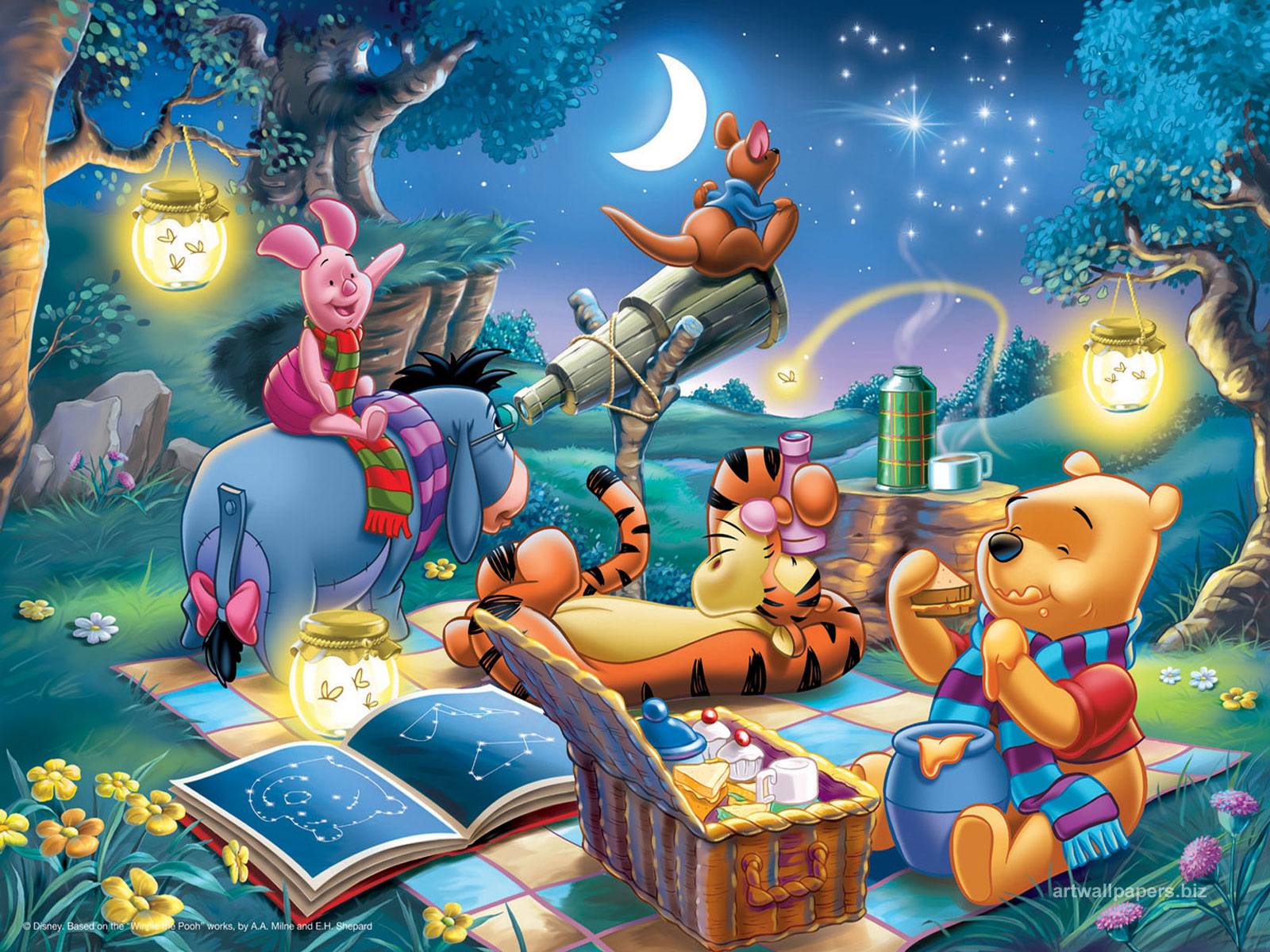 HD Wallpaper | Background ID:425090. 1600x1200 Cartoon Winnie The Pooh