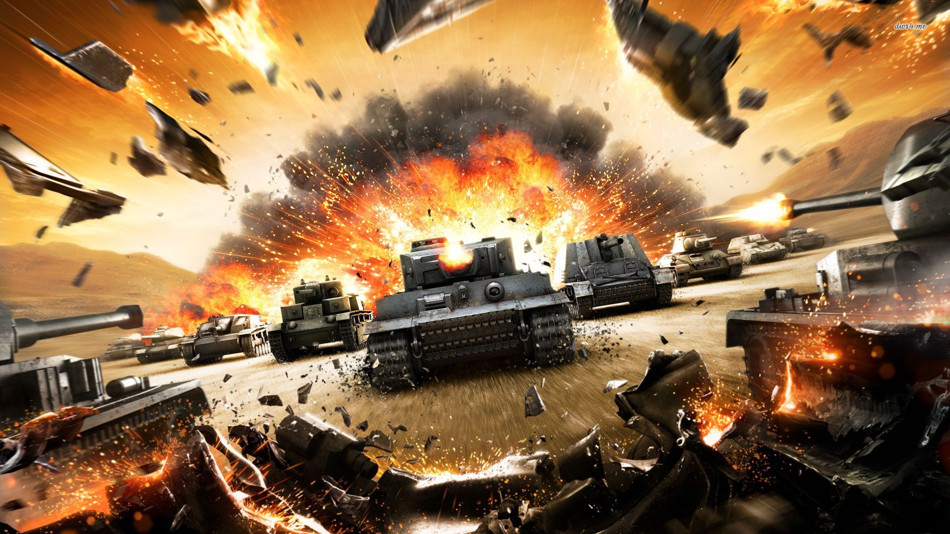 This World of Tanks trailer explodes everything to celebrate 100 million players | VG247