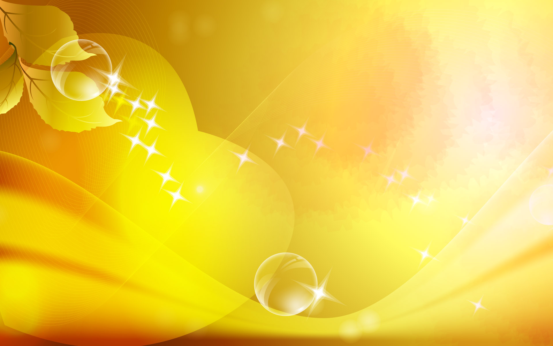 Yellow Abstract Background