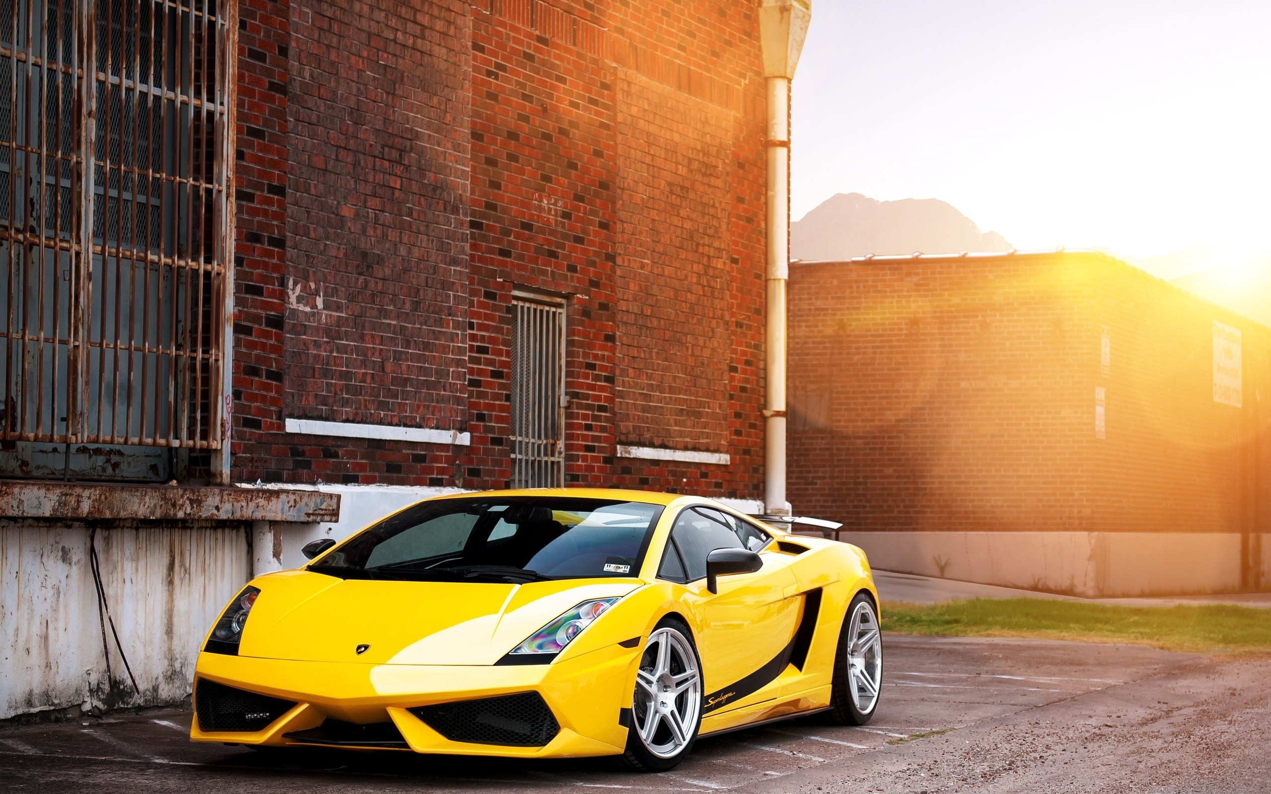 Yellow Lamborghini Wallpaper