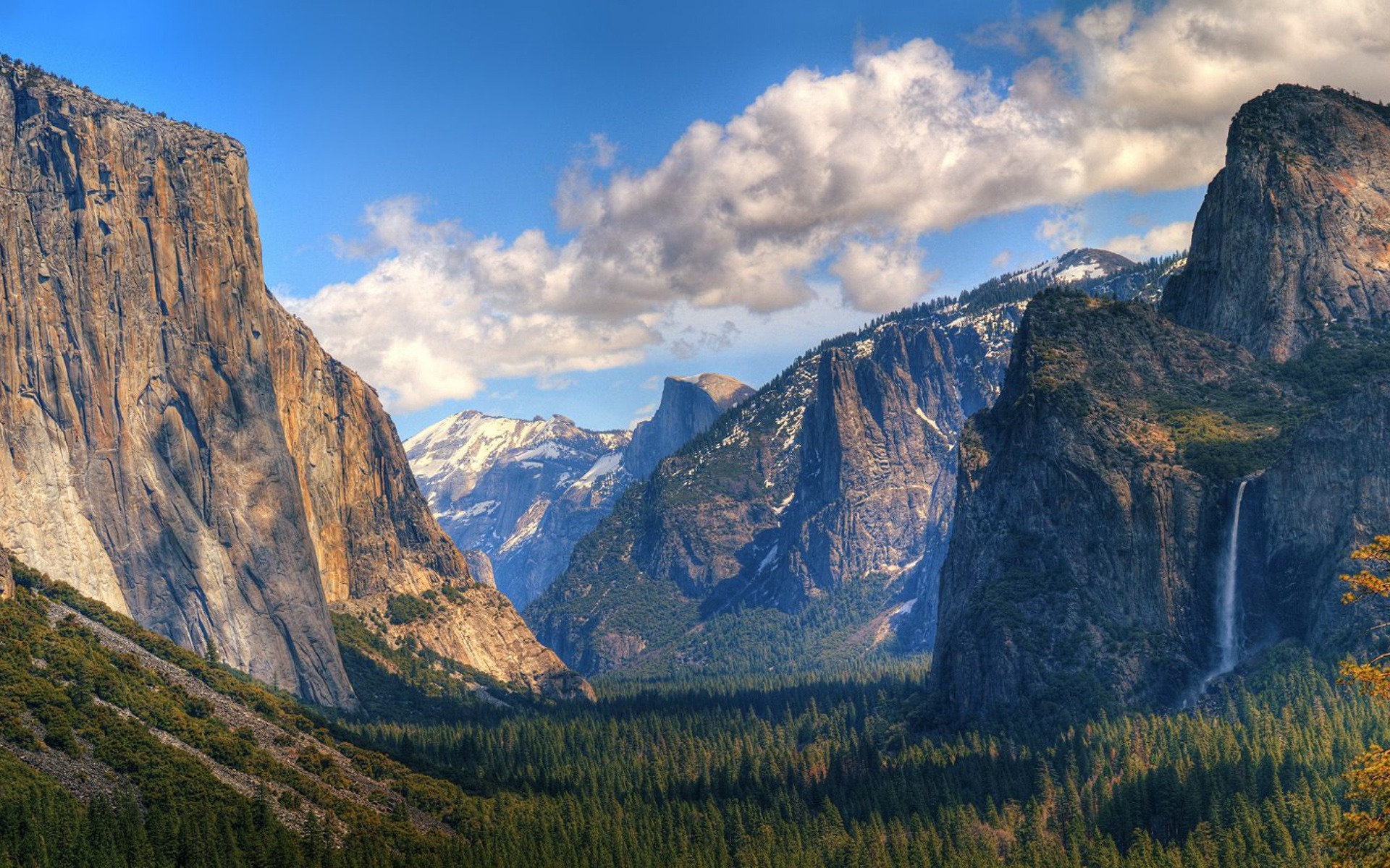 Yosemite Valley Landscape Nature Wallpaper #95123 - Resolution 1920x1200 px