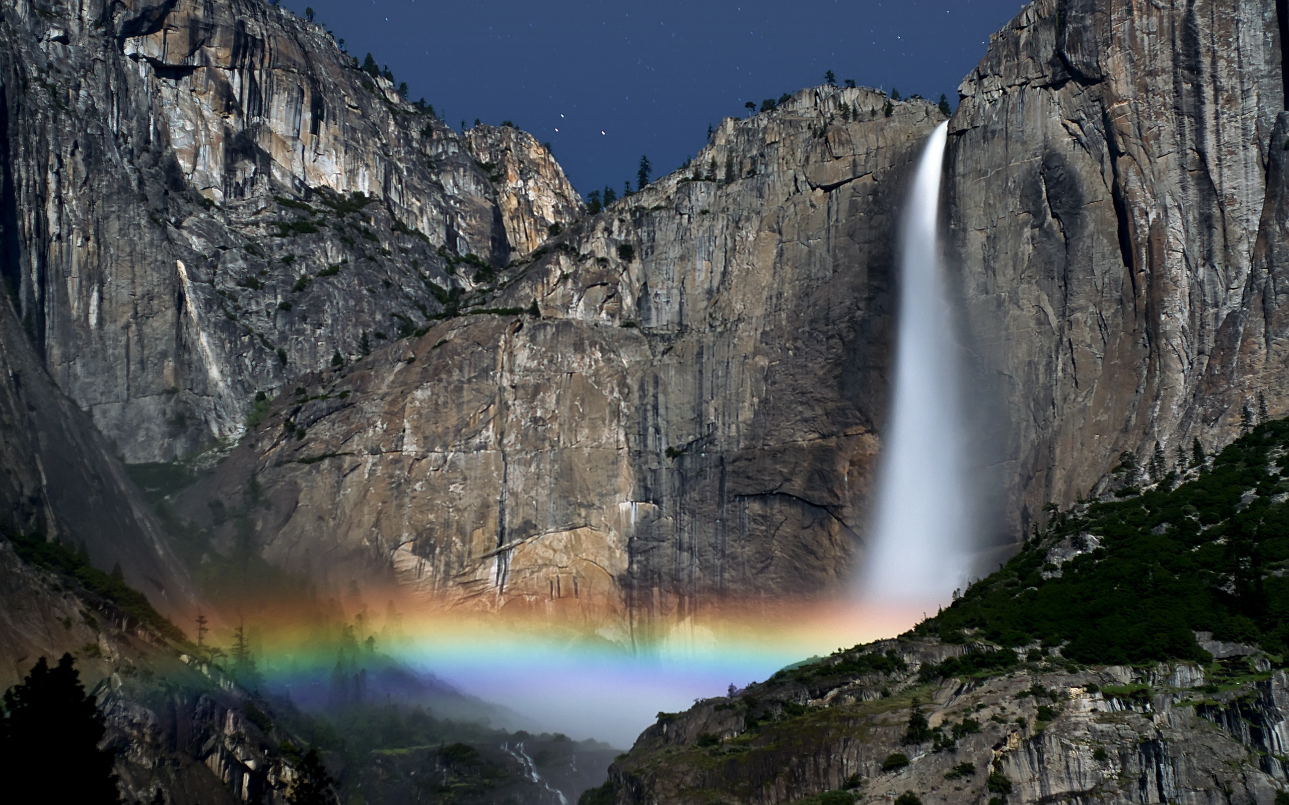 Yosemite Falls Rainbow