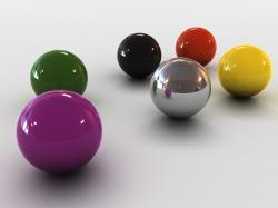 3D colored Balls by humanofprey ...