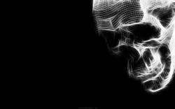 Abstract Cool Skull Desktop Wallpaper