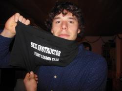 Alex Harvey Sex instructor Underwear