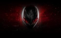 Alienware Desktop Background Red Alien Head By exilestyle90 1680x1050