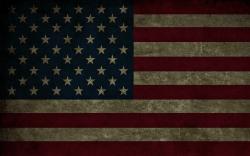 Distressed American Flag wallpaper