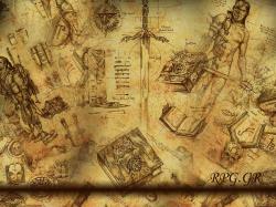 Fantasy Wallpaper: RPG - Ancient Paper