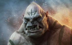 Angry Orc Art