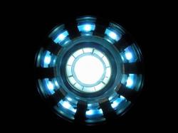 This is the second arc reactor I made. I did not completely copy the prop in themovie. I created some new designs.