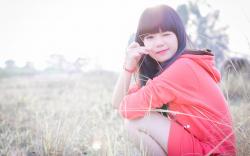 Brunette Asian Girl Photography HD Wallpaper