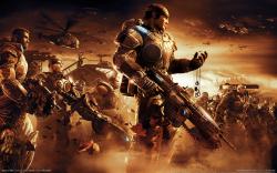 Download 3D game 'Gears of War' HQ wallpapers.