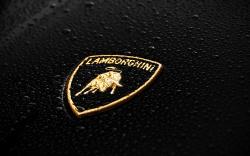Awesome Lamborghini Logo Water Car Picture Image HD Wallpaper