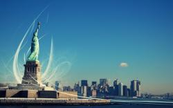 Awesome Statue of Liberty Wallpaper