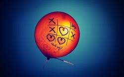 Balloon Hearts Love Mood