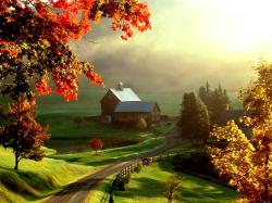 Beautiful Farm Wallpaper