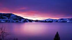 Beautiful Frozen Lake